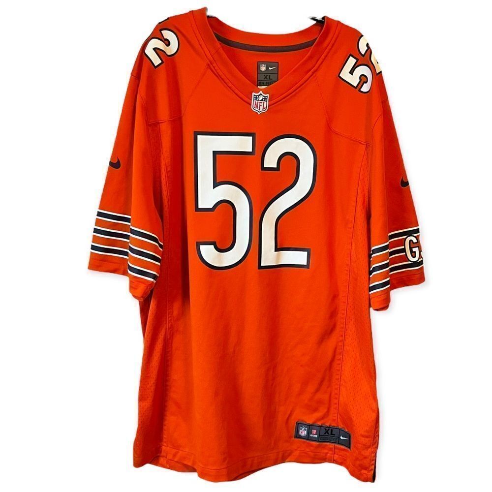Nike NFL On Field Chicago Bears Khalil Mack Jersey